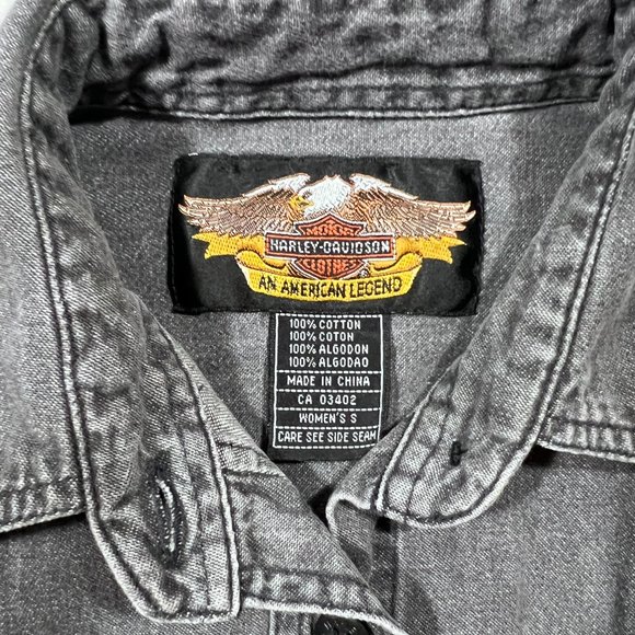 Button Up Harley Davidson Shirt - Picture 9 of 11